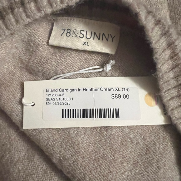 Seventy Eight and Sunny Knit Cardigan *NWT* Women's Cardigan Sweater - Picture 6 of 6